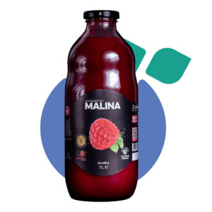 Jonini hladno cedjeni sok malina