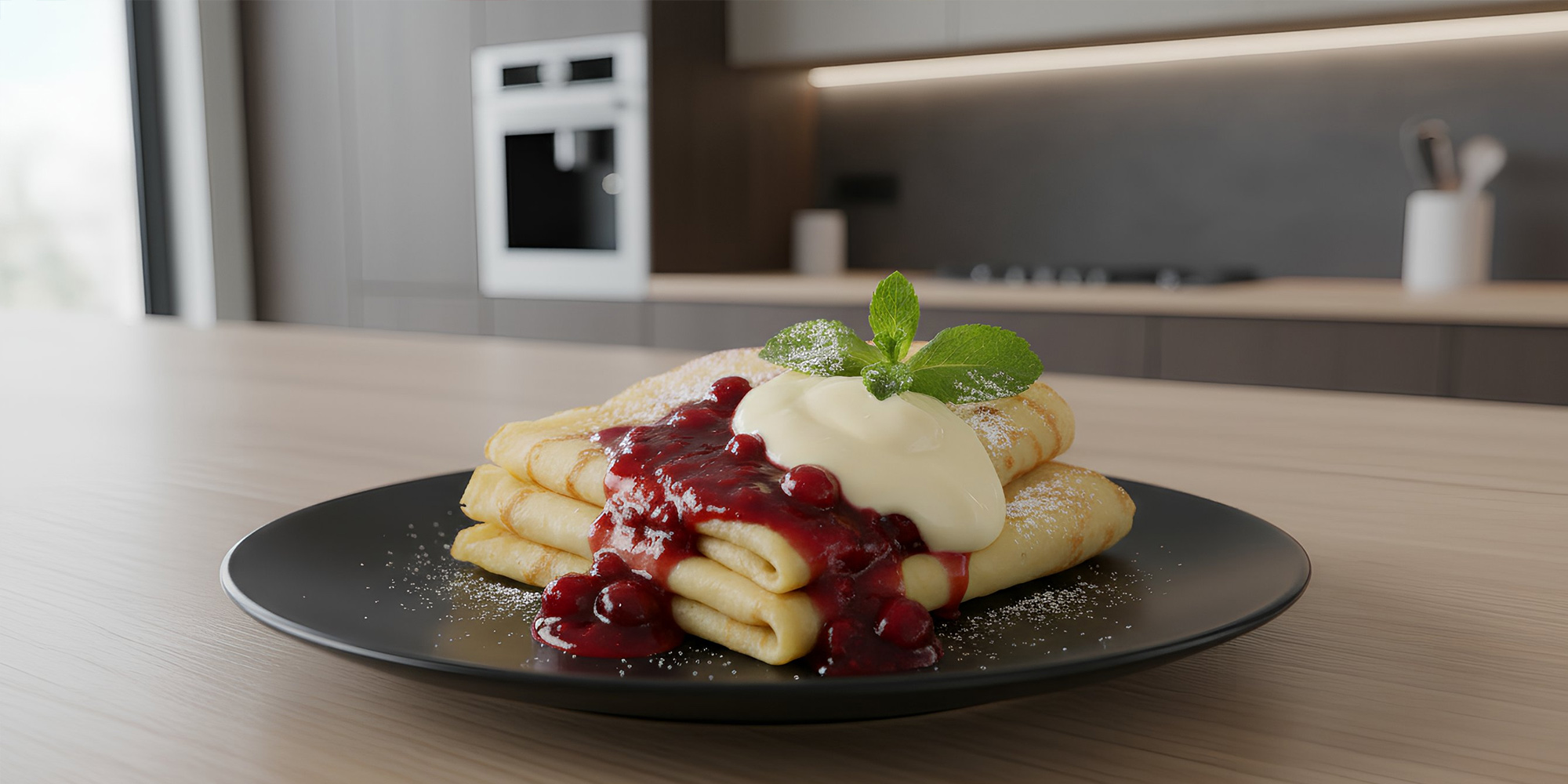 preliv za palacinke malina, socne i ukusne palacinke sa dodatkom vanila krema preliv za palacinke malina, socne i ukusne palacinke sa dodatkom vanila krema