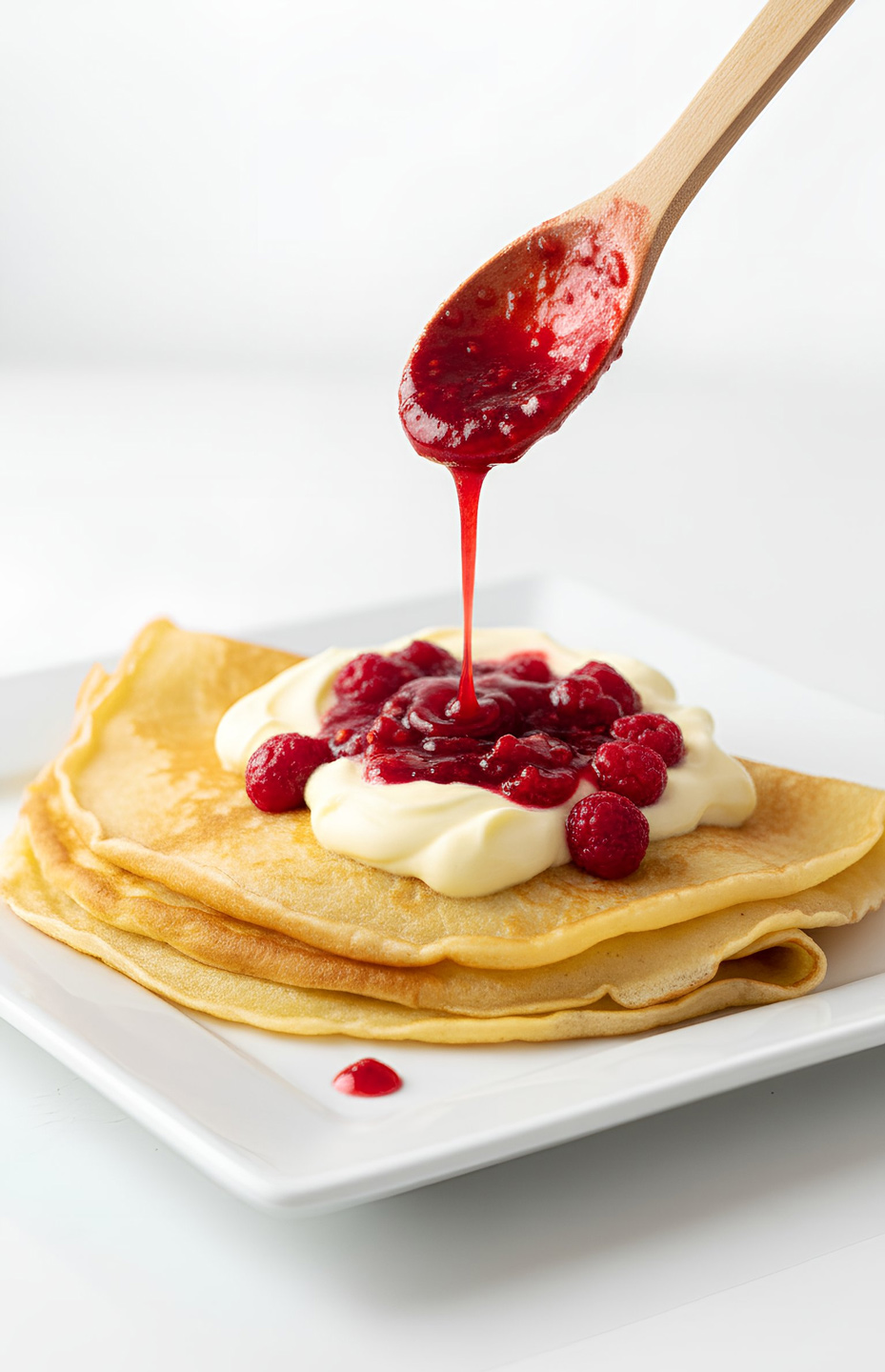 preliv za palacinke malina vanila krem preliv za palacinke malina vanila krem